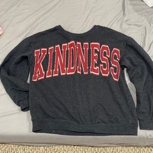 kindness sweatshirt size XL kids (girl)